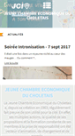Mobile Screenshot of jce-cholet.com